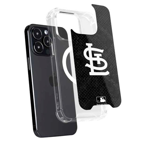 MLB St Louis Cardinals Dark Wash iPhone 15 Pro MagSafe Case